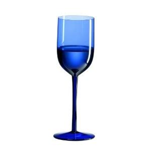 Ravenscroft Crystal Cobalt Blue Water Glass Set - Elegant and Timeless