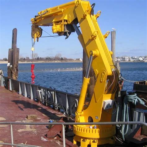 Knuckle Boom Marine Crane Radio Remote Control Proportional Hydraulic