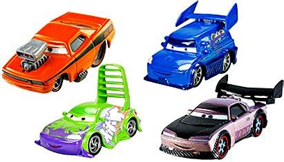 Disney Pixar CARS Movie Exclusive 155 Die Cast 4Pack DJ Wingo Snot Rod ...