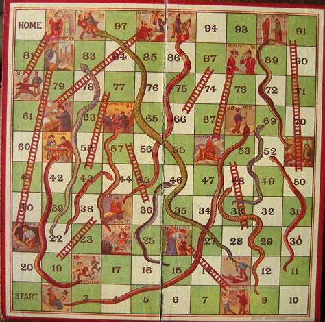 Pin By Zen Fancy On Snakes And Ladders Board Games Victorian Snakes