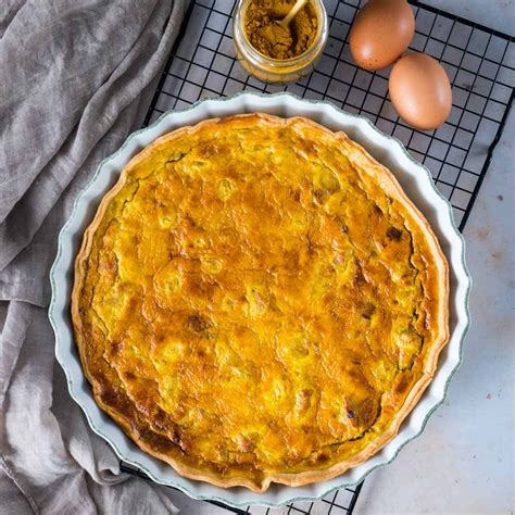 Quiche Poulet Au Curry La Cerise Sur Le Maillot