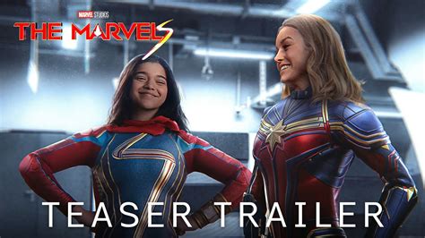 Saiu o primeiro teaser trailer de The Marvels que conta Capitã