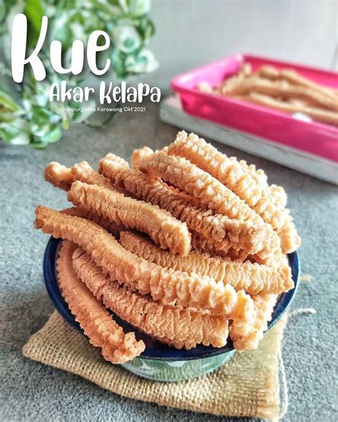 Resep Akar Kelapa Gram Manis Gurih Dan Renyah Dalam Setiap