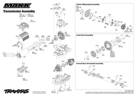 Bouwtekeningen Traxxas Maxx V Korter Chassis Trxxs Winkel Nl