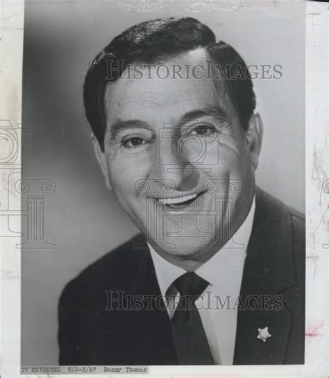 Tv Personality Danny Thomas 1968 Vintage Press Photo Print Historic