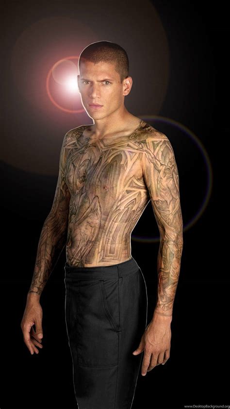 Tattoos Wentworth Miller Prison Break Michael Scofield Wallpapers ...