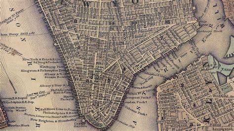 Manhattan History And Map 1847 Youtube