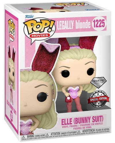 Фигура Funko POP Movies Legally Blonde Elle Bunny Suit Diamond Collection Special