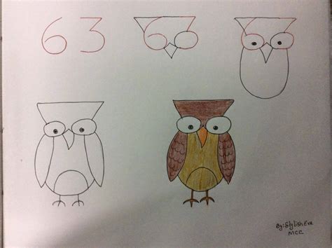 Desenhar Com Numeros E Letras - FALADEPAPAGAIO : Como ensinar seu filho a desenhar usando números e letras