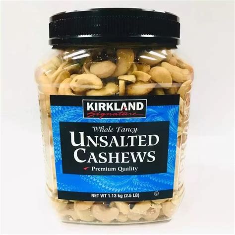 Kirkland Signature Whole Fancy Unsalted Cashew Nut Kg Afrimartuk