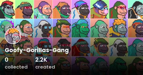 Goofy Gorillas Gang Profile OpenSea