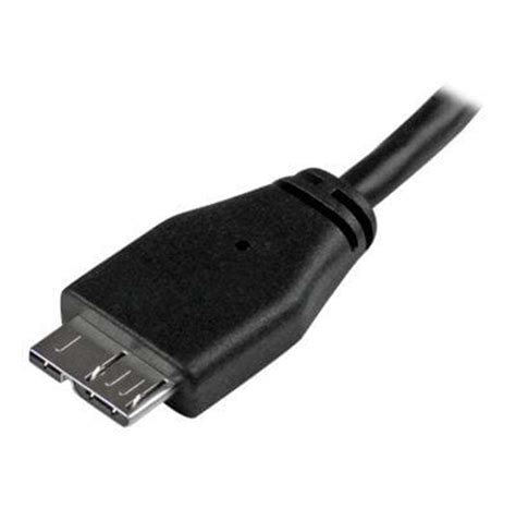 StarTech Slim SuperSpeed USB 3 0 A To Micro B Cable Billig