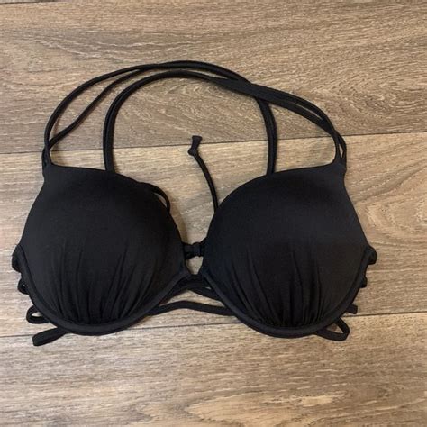 Shade Shore Swim Shade And Shore Black Bikini Top 34c Poshmark