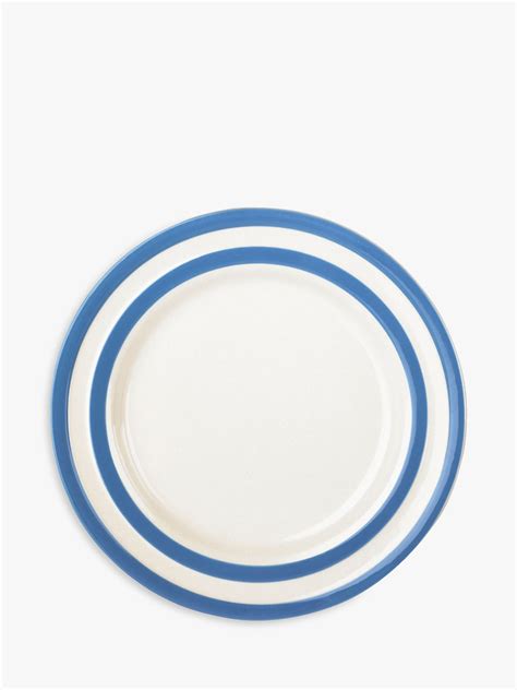 Cornishware Striped Side Plate 17 8cm Blue White Cornishware Side Plates Plates