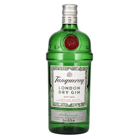 Tanqueray London Dry Gin Imported Vol L