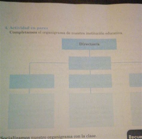 Actividad En Pares Completamos El Ornigrama De Nuestra Instituci N