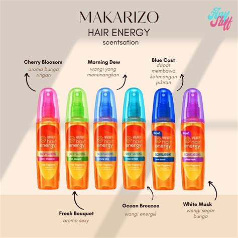 Jual Makarizo Hair Energy Scentsations Hair Fragrance Ml Parfum