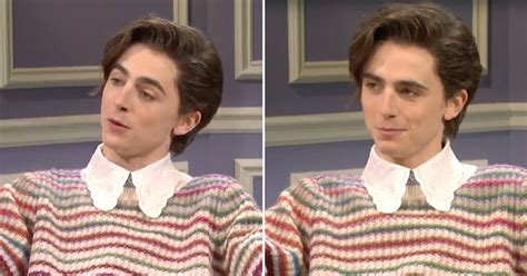 SNL: Watch Timothée Chalamet as Harry Styles | Video | POPSUGAR ...