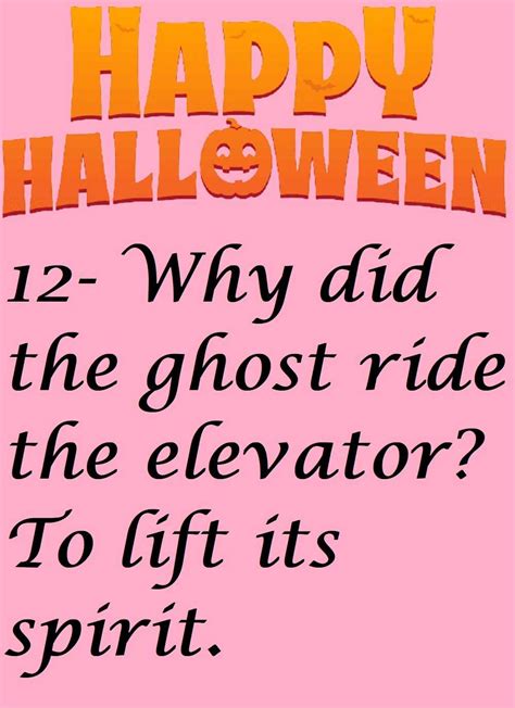 17 Funny Halloween Ghost Jokes For Kids And Adults | Satibal