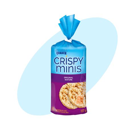 Quaker Crispy Minis Original Large Brown Rice Cakes