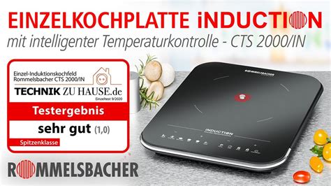 Rommelsbacher Einzelkochplatte Induction Mit Intelligenter