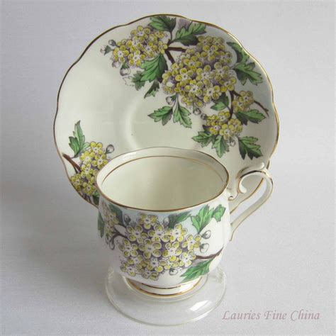 Free Shipping Royal Albert Flower Of The Month Hawthorn Bone Etsy