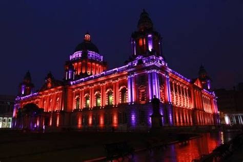 Belfast City Hall intelligent lighting Tech Systems, Belfast Northern ...