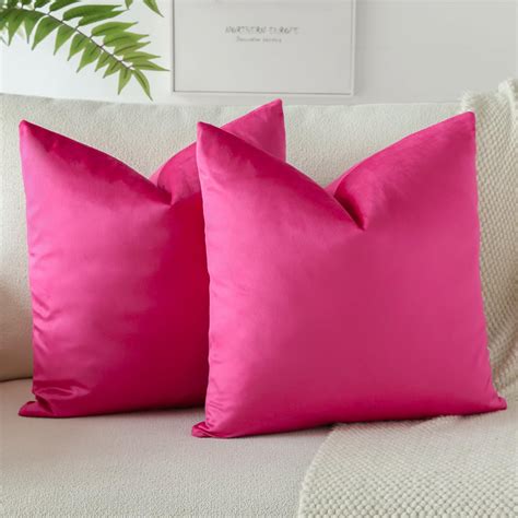 Amazon Otostar Pack Of Velvet Soft Decorative Throw Pillow