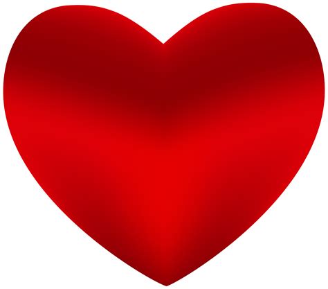 Beautiful Red Heart PNG Clipart - Best WEB Clipart