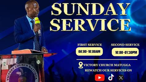 MAIN SERVICE AT VICTORY CHURCH MATUGGA WITH PASTOR JAMES MUWANGUZI