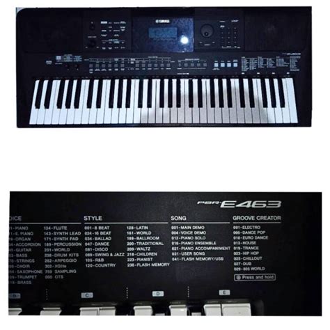 Jual Keyboard Yamaha Psr E Shopee Indonesia