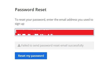 Failed To Send Password Reset Email Successfully 7 By Sysadmintf Troubleshooting