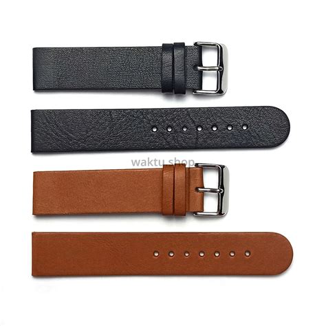 Jual Strap Straps Tali Jam Tangan Kulit Genuine Leather Cf Original