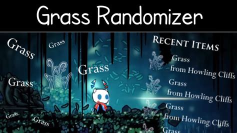 They Randomized The Grass In Hollow Knight YouTube