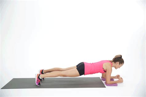 Sliding Elbow Plank 30 Seconds Ab Exercises That Are Better Than