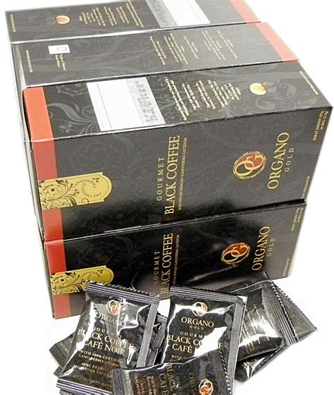 Boxes Of Organo Gold Ganoderma Black Coffee Sachets Per Box N