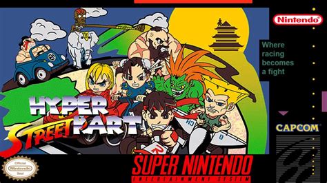 Hyper Street Kart Hack Of Super Mario Kart Snes Youtube