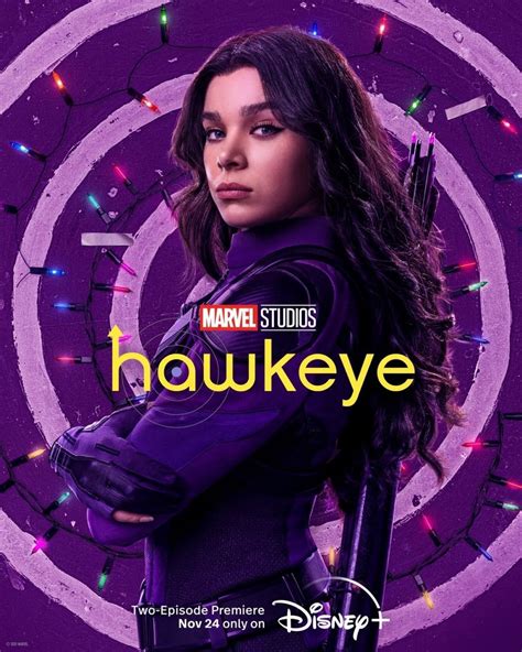 Hailee Steinfeld - "Hawkeye" Posters 2021 • CelebMafia