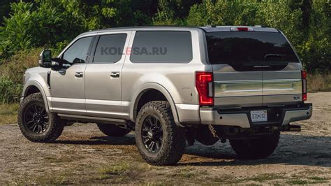 Ford Excursion Digitally Revived For New Model Year As Brands Ultimate