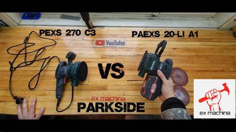 Parkside Ekscentri Na Brusilica Pexs C Vs Paexs Li A Aku