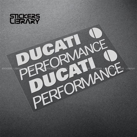 Motorcycle Car High Quality Stickers Ducati Performance Decals Vinyl