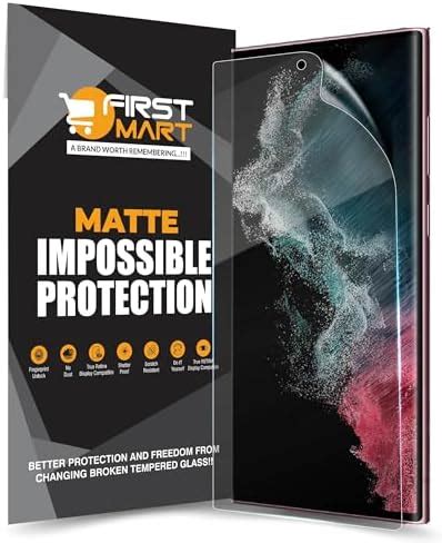 FIRST MART Screen Protector For Samsung Galaxy S22 Ultra 5G Nano