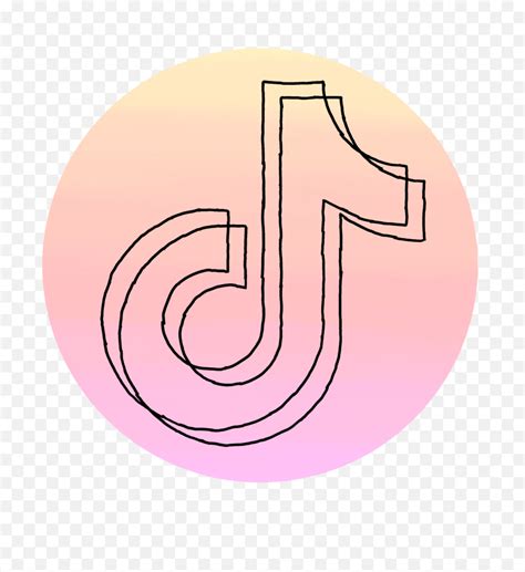 Tik Tok Logo Aesthetic