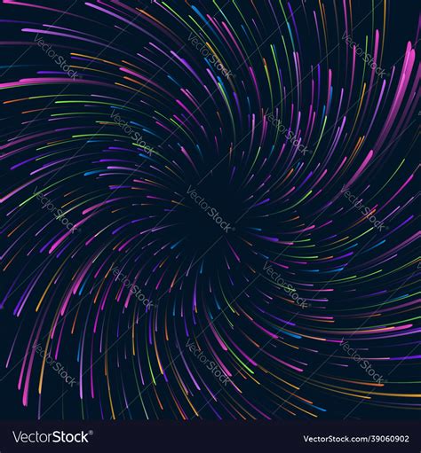 Radial lines explosion effect abstract star Vector Image