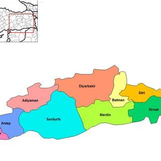 Southeast Anatolia Region | Download Scientific Diagram