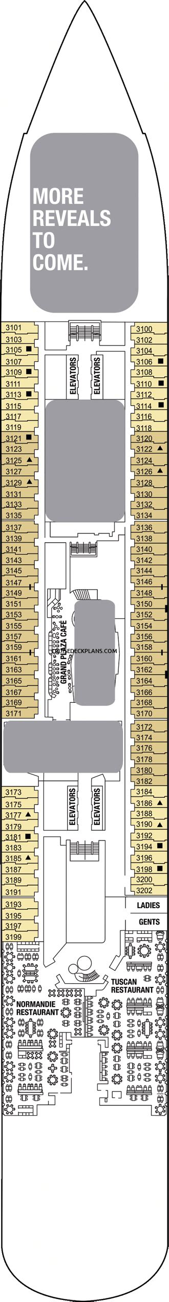 Celebrity Edge Deck Plans Diagrams Pictures Video