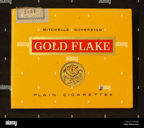 Gold Flake cigarettes, Mitchells Sovereign Stock Photo - Alamy