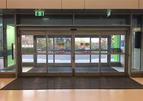 Commercial Automatic Sliding Door Installation - Toronto, ON