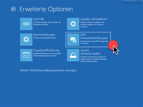 Wie Komme Ich Ins Uefi Oder Ins Bios Windows Faq