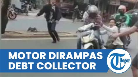 Detik Detik Debt Collector Rampas Motor Ojol Di Kebon Jeruk Hingga